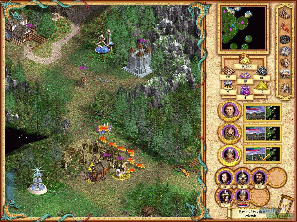 Heroes of Might & Magic IV, interesting yet rushed!