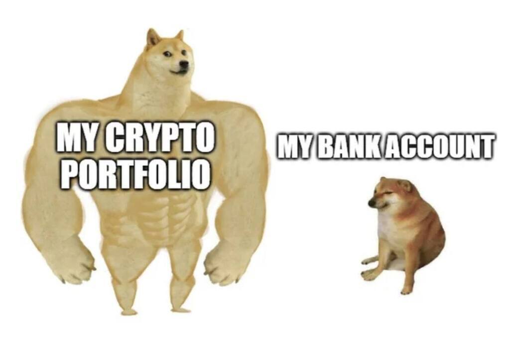 Meme DECENTRALIZED crypto portfolio. Image #IDU_20230327_190839.