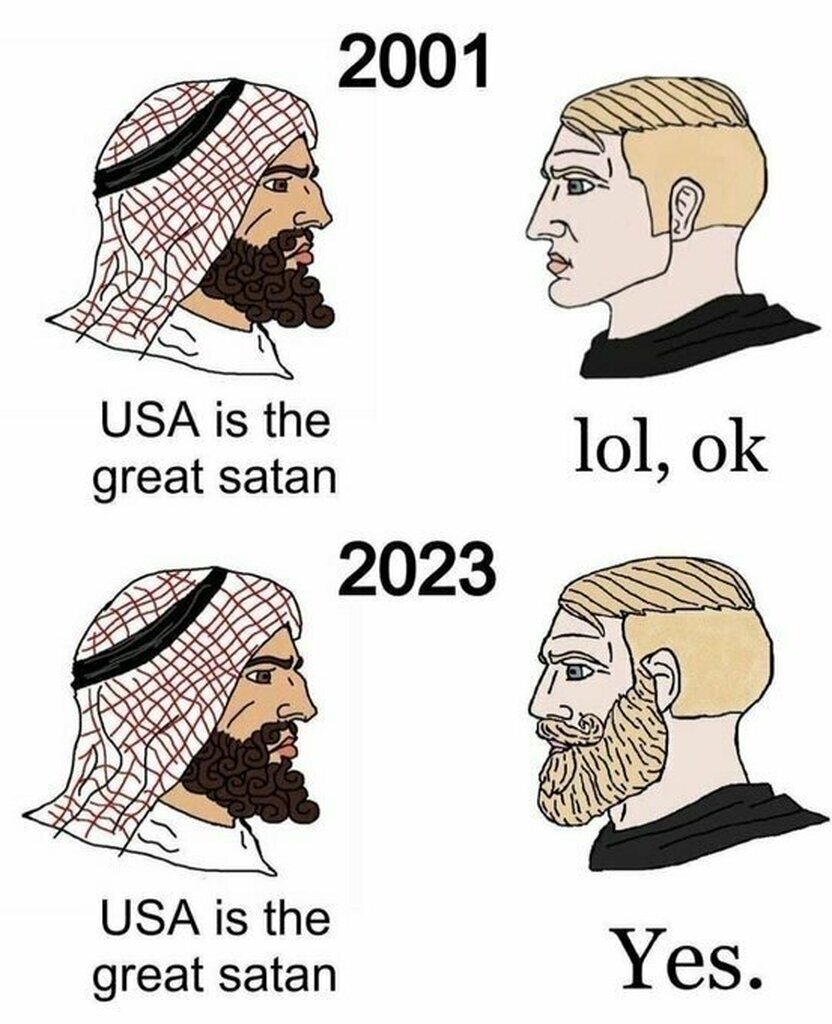 AI caption: the cartoons of the great satan, cartoon