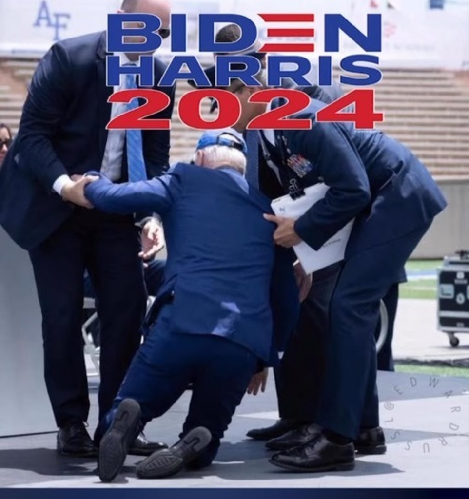 AI caption: biden harris 2020 poster, poster