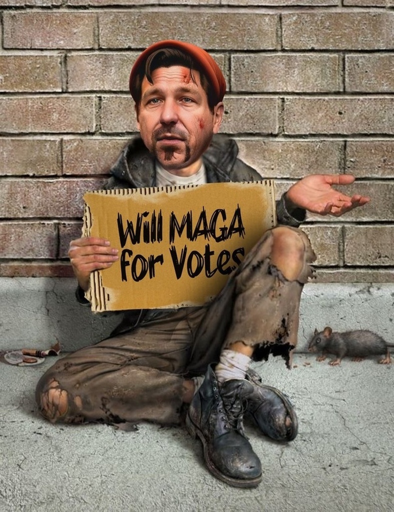 AI caption: will maca for votes, cartoon