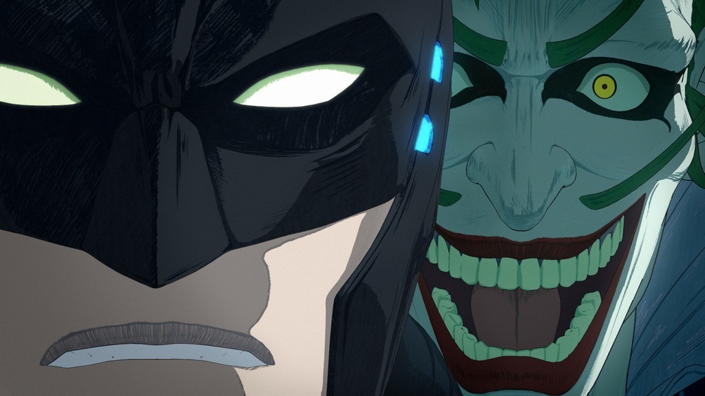 That's right Bats! Joker is even creepier as a samurai.