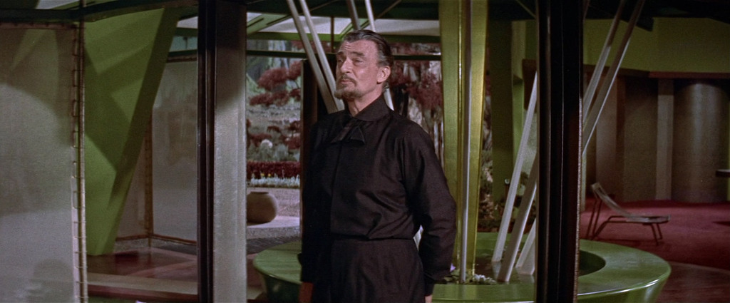 Meet Dr. Edward Morbius as portrayed by Walter Pidgeon.