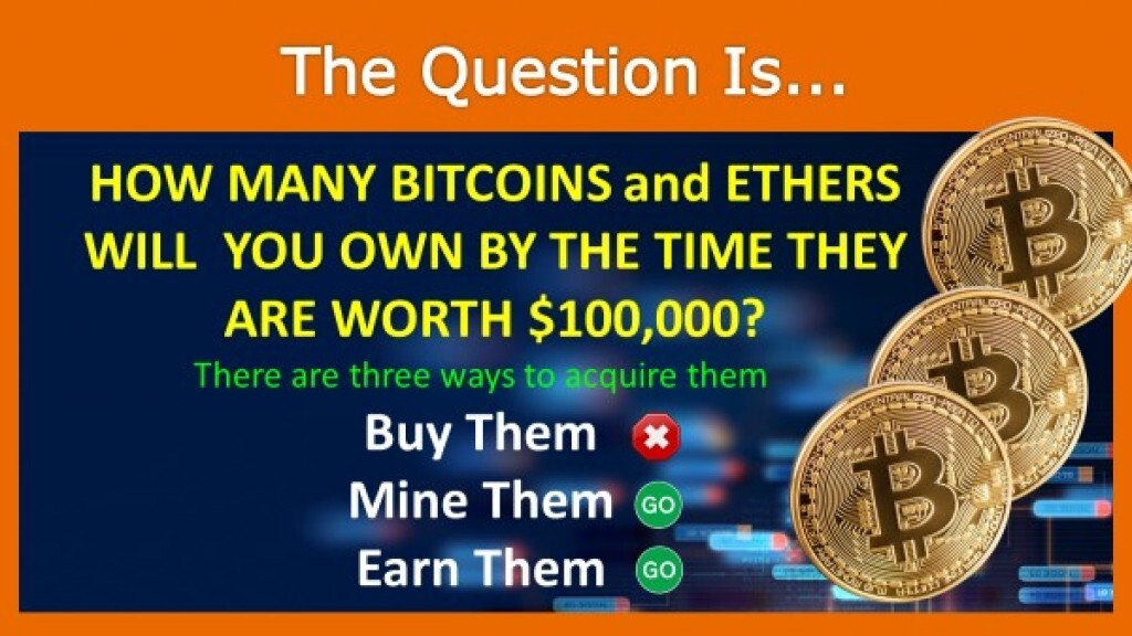 Mine or Earn Bitcoin, Don't Buy